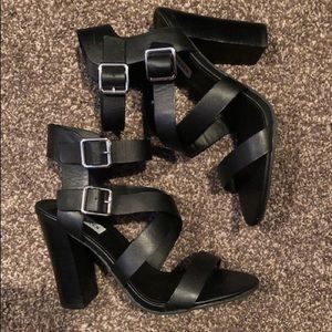 Steve Madden black heels